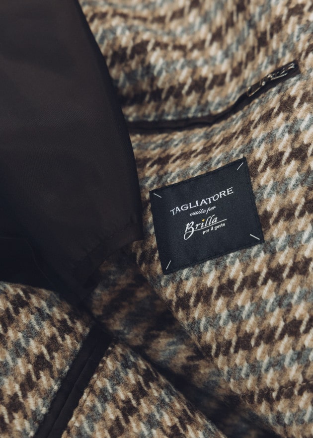 TAGLIATORE〉ガンクラブチェックコート｜Brilla per il gusto