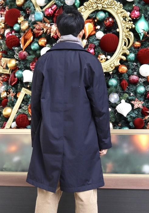 別注 ステンカラー コート【THE NORTH FACE PURPLE LABEL × BEAMS