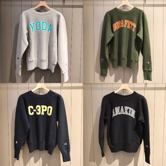 Champion×BEAMS リバースウィーブ STAR WARS YODA M Lほぼ新品STARスターウォーズWARSビームスChampionチャンピオンBEAMS