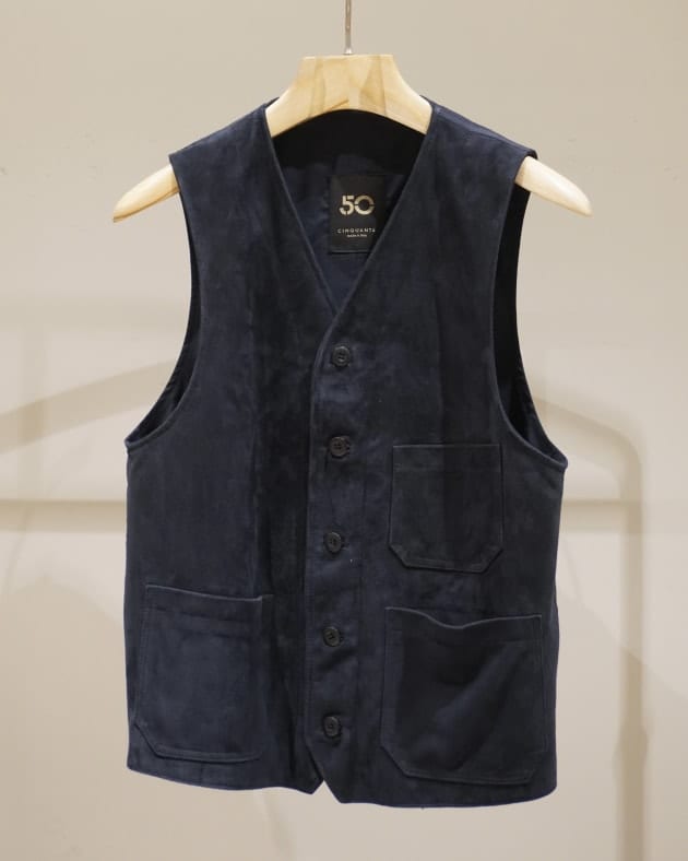 CINQUANTA】スエードベスト｜ビームス ハウス 名古屋｜BEAMS