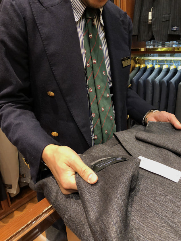 BEAMS F＞ DORMEUIL リングヂャケット製ハンドライン｜ビームス ハウス