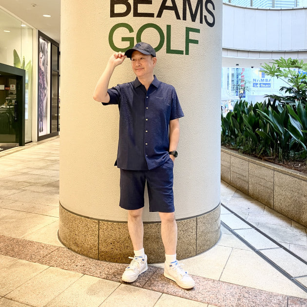 セットアップで着られるアイテム②｜ビームス ゴルフ なんばパークス店