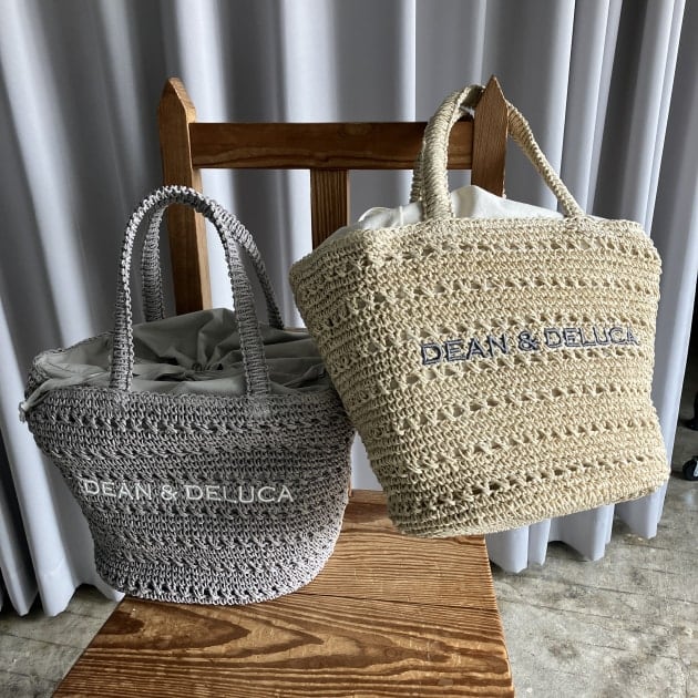 DEAN ＆ DELUCA〉新作のバスケットバッグサイズ比較してみました