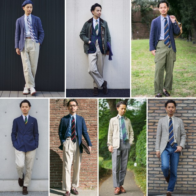 レジメンタルタイの勧め｜BEAMS F（ビームスF）｜BEAMS