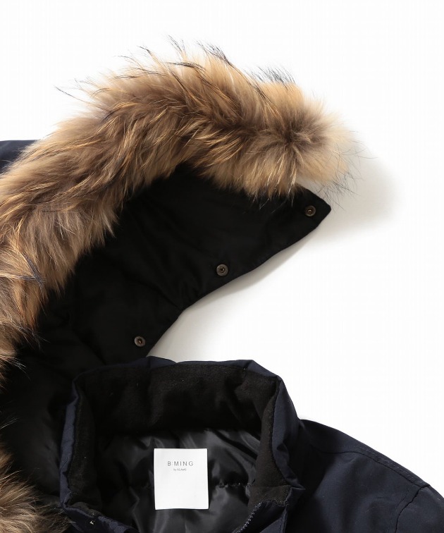 ダウンアイテム-その7】高級感あふれるファー付ダウンコート！｜B:MING