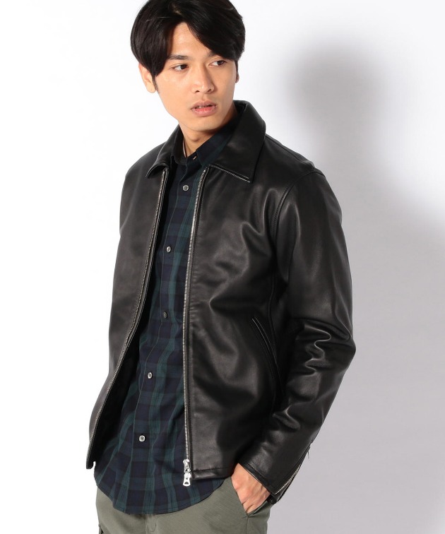 アウターフェア対象品】本革ラムレザーライダース｜B:MING by BEAMS