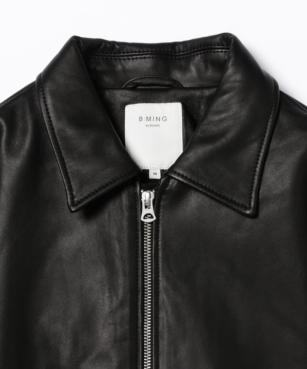 アウターフェア対象品】本革ラムレザーライダース｜B:MING by BEAMS