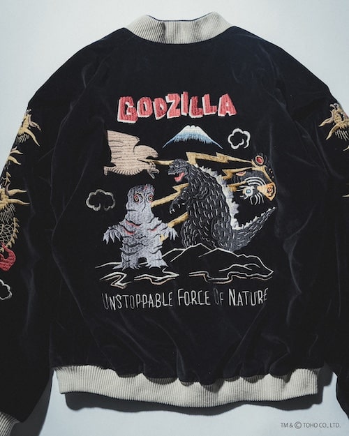 初売りの大目玉！〈テーラー東洋〉×〈BEAMS JAPAN〉から『ゴジラ』刺繍