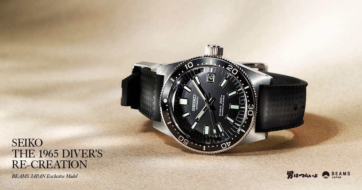 SEIKO PROSPEX＞1965メカニカルダイバーズ復刻デザインとして初の別注