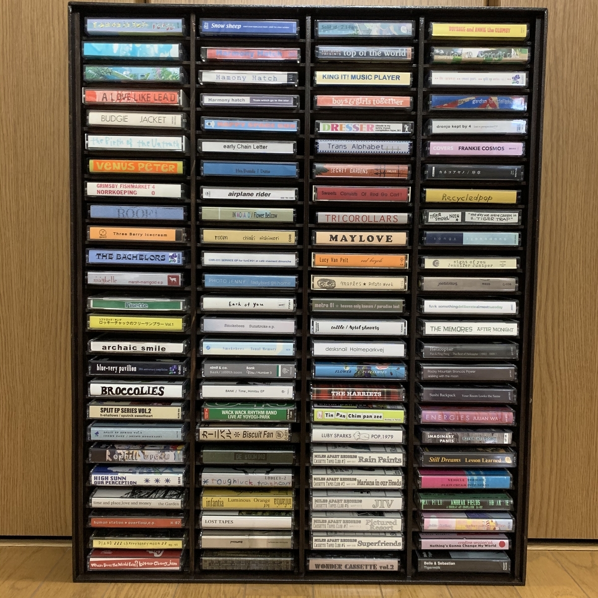 カセットテープ棚を作る (Stay Home 2020) - Happy Day,Happy Time!