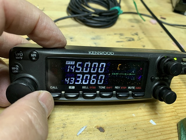 KENWOOD デュアルバンドモービル機 TM-732の修理 ーFINALー - Tomの