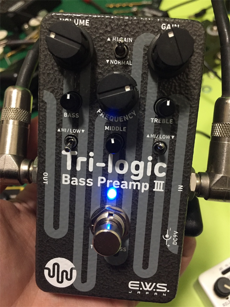E.W.S. Tri-logic Bass Preamp Ⅲ - 機材厨こそブログやるべき