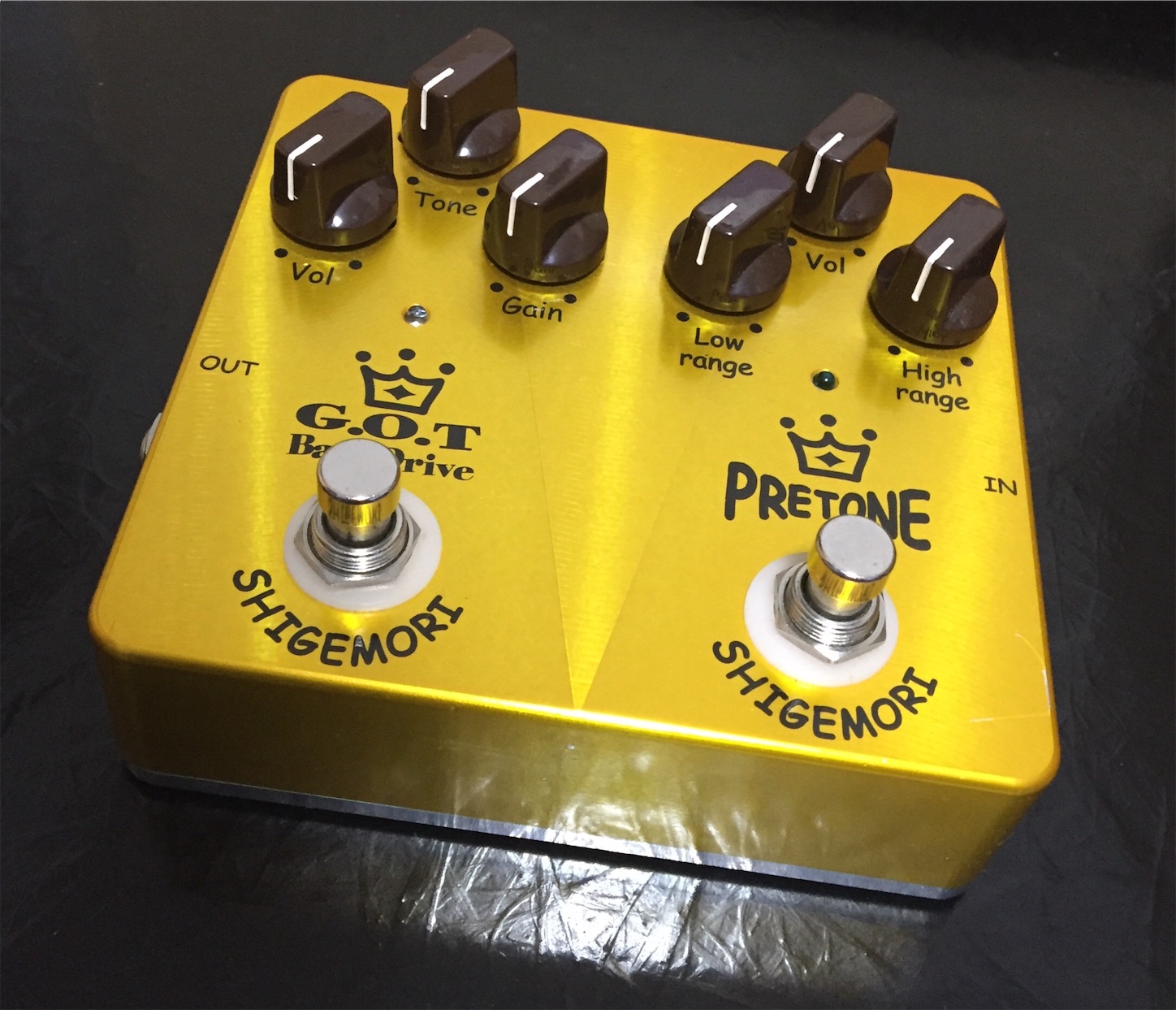 レビュー】Shigemori CUSTOM PRETONE→G.O.T (One Hundred Gold
