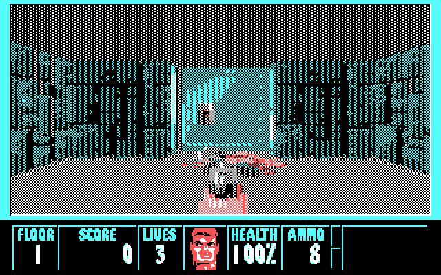 Wolfenstein 3D is now fully playable in CGA even on an 8088