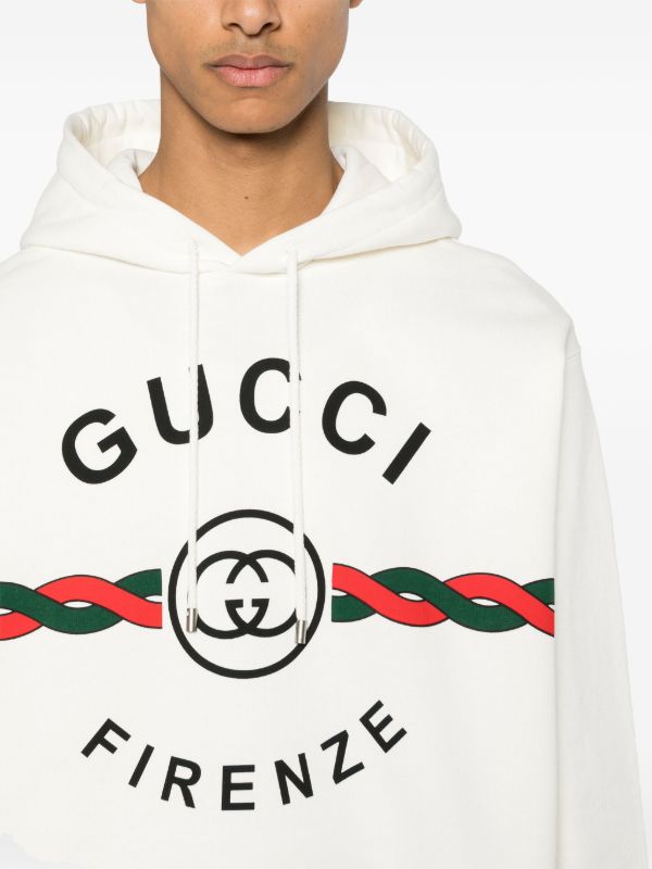 Gucci Firenze 1921 パーカー | ホワイト | FARFETCH JP