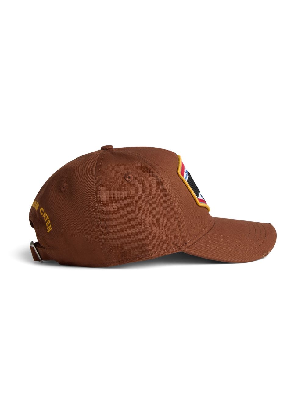 DSQUARED2 logo-patch Baseball Hat | Brown | FARFETCH