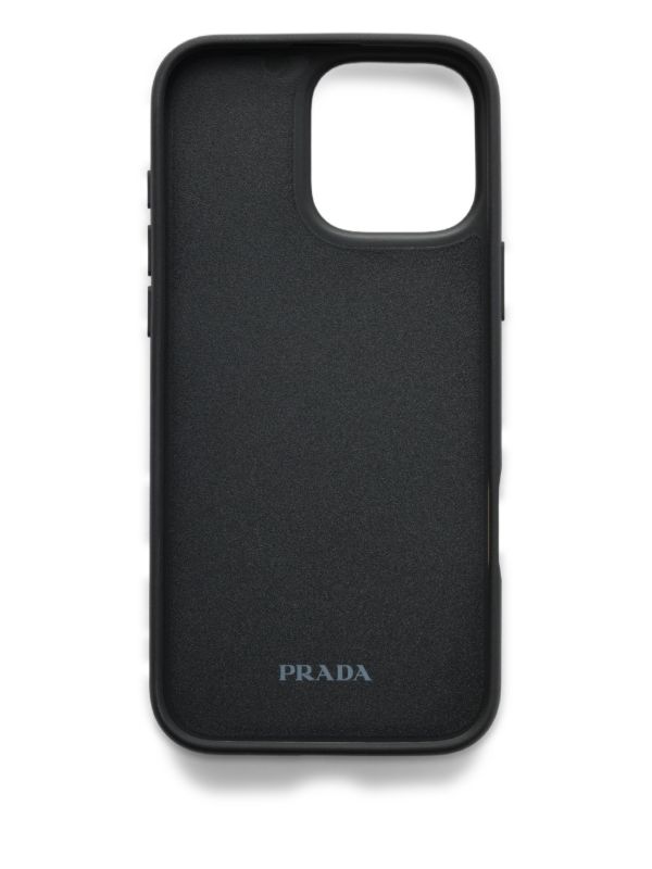 Prada iPhone 16 Pro Max ケース | ブラック | FARFETCH JP