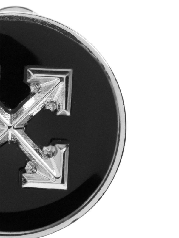 Off-White アロー ピアス | ブラック | FARFETCH JP