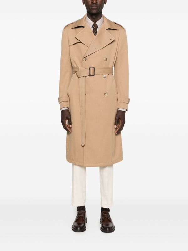Tagliatore ダブルブレスト トレンチコート | ニュートラル | FARFETCH JP
