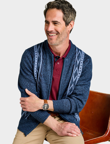 Tootal Vertical Jacquard Zipper | Chums