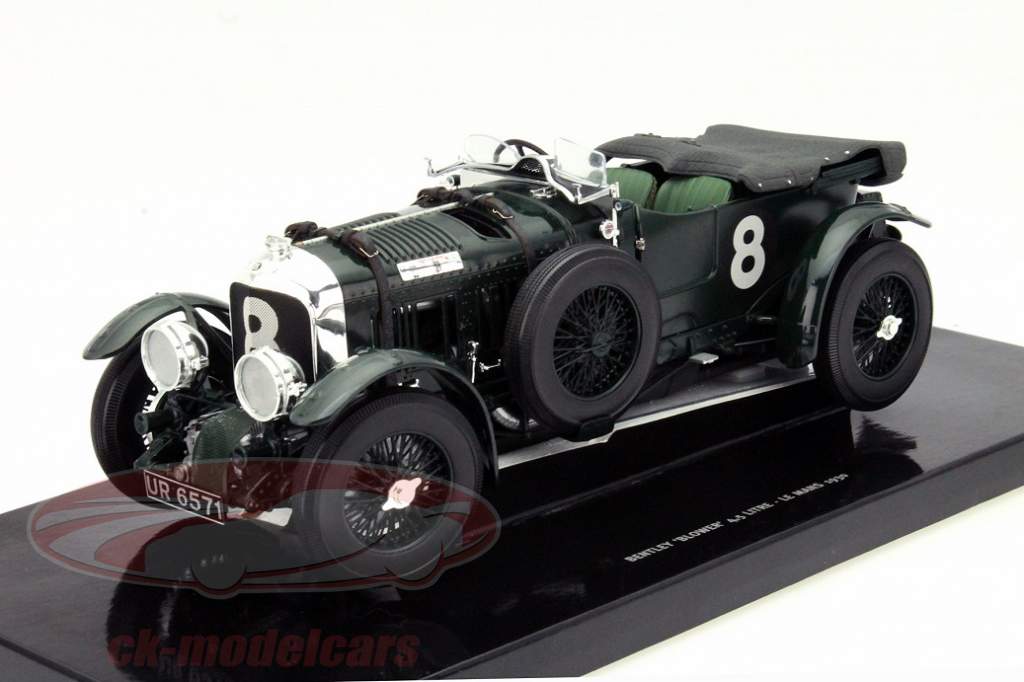 Bentley 4 ½ Litre Supercharged Blower Le Mans 1930 in 1:18