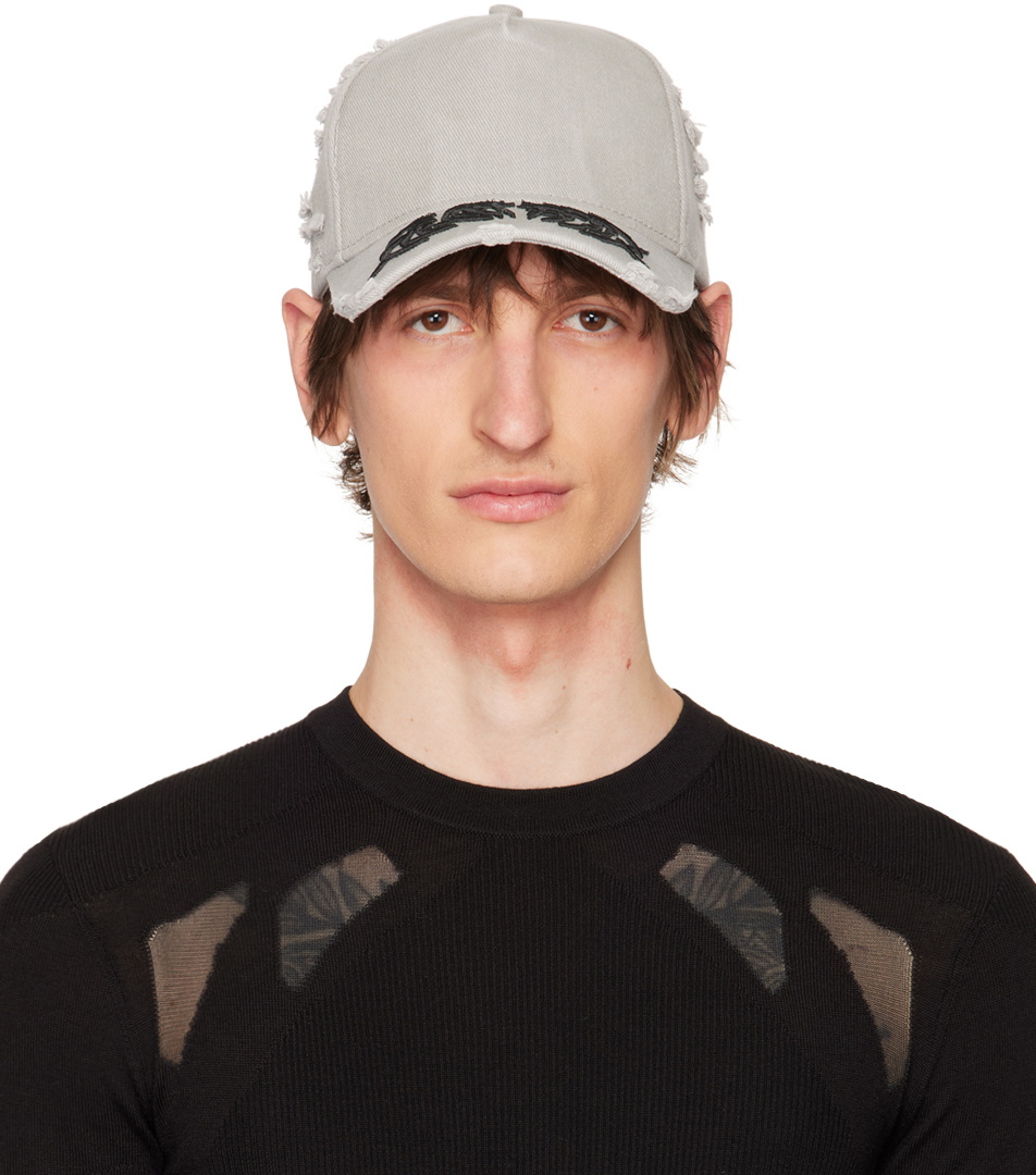 HELIOT EMIL Black Haploid Cap Heliot Emil