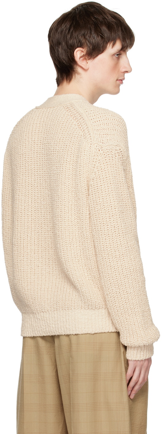 LEMAIRE Off-White Chunky Cardigan Lemaire