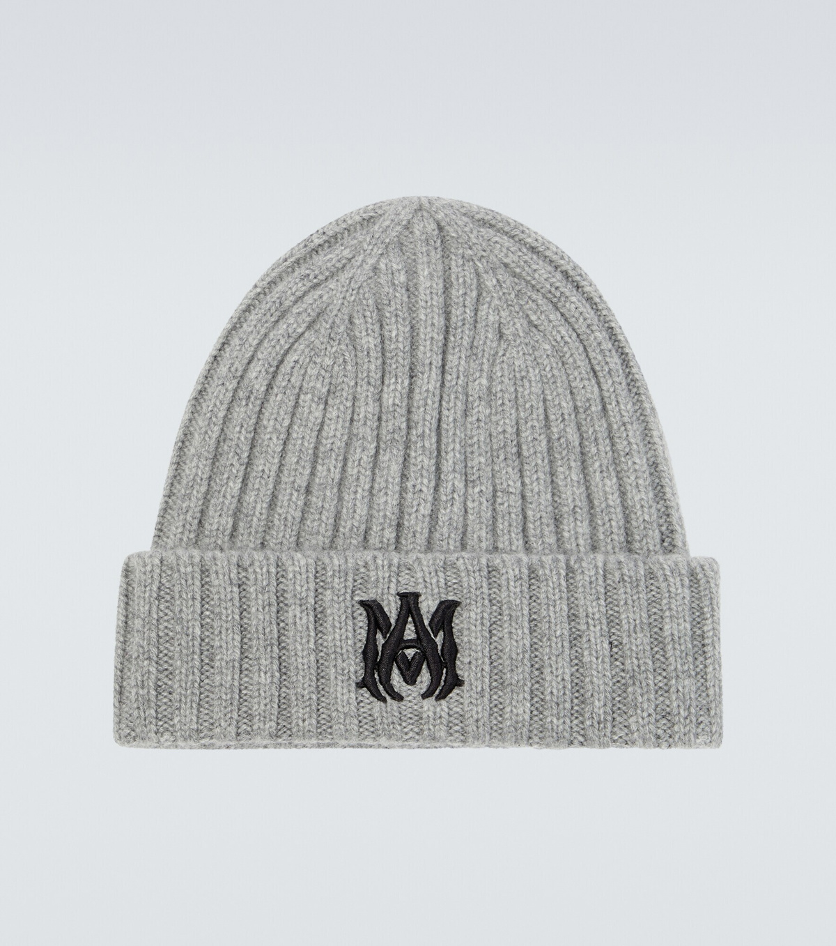 Amiri - Ribbed logo cashmere beanie Amiri