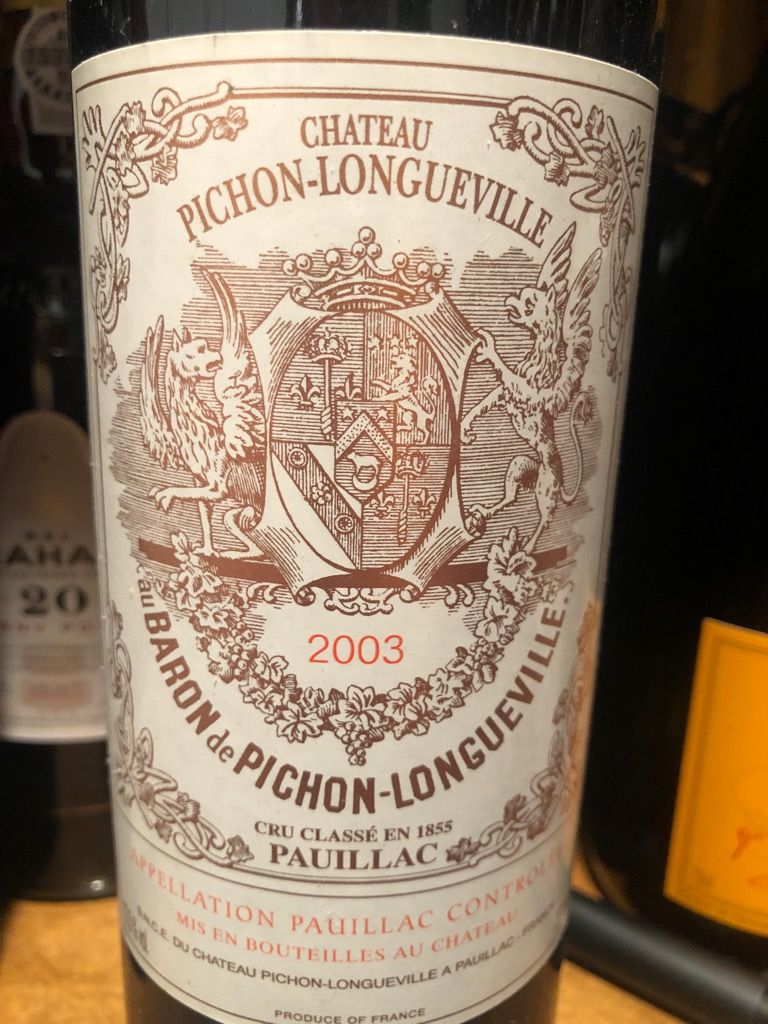 2002 Château Pichon-Longueville Baron - CellarTracker