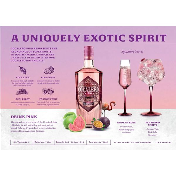 コカレロ ヴィーダ 22度 700ml 1本 国分 リキュール - アスクル