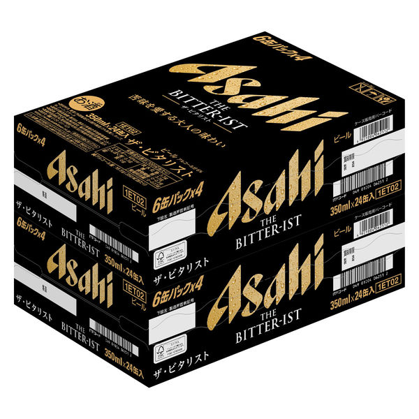 ビール アサヒ ザ ビタリスト 缶 350ml 2ケース(48本) - アスクル
