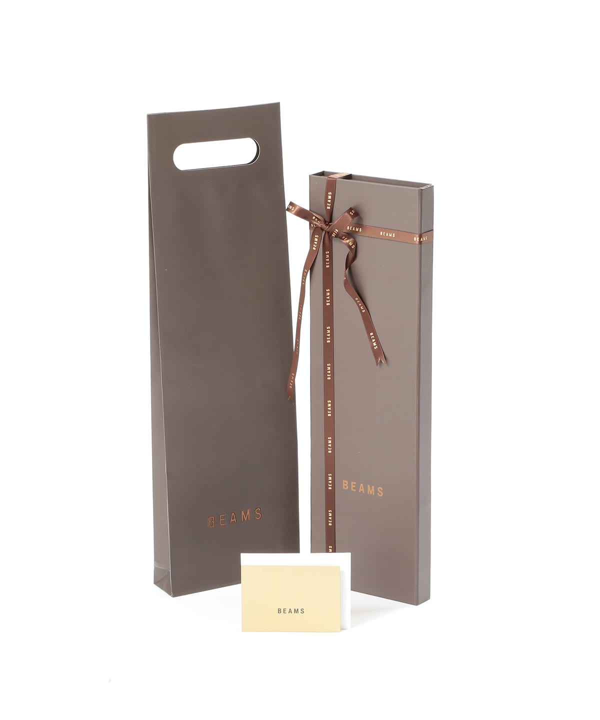 BEAMS F（ビームスF）【WEB限定】ネクタイギフトキット （BROWN
