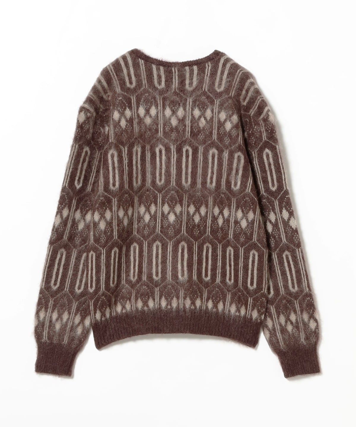 BEAMS（ビームス）NEEDLES / Mohair Cardigan - Geometric（トップス