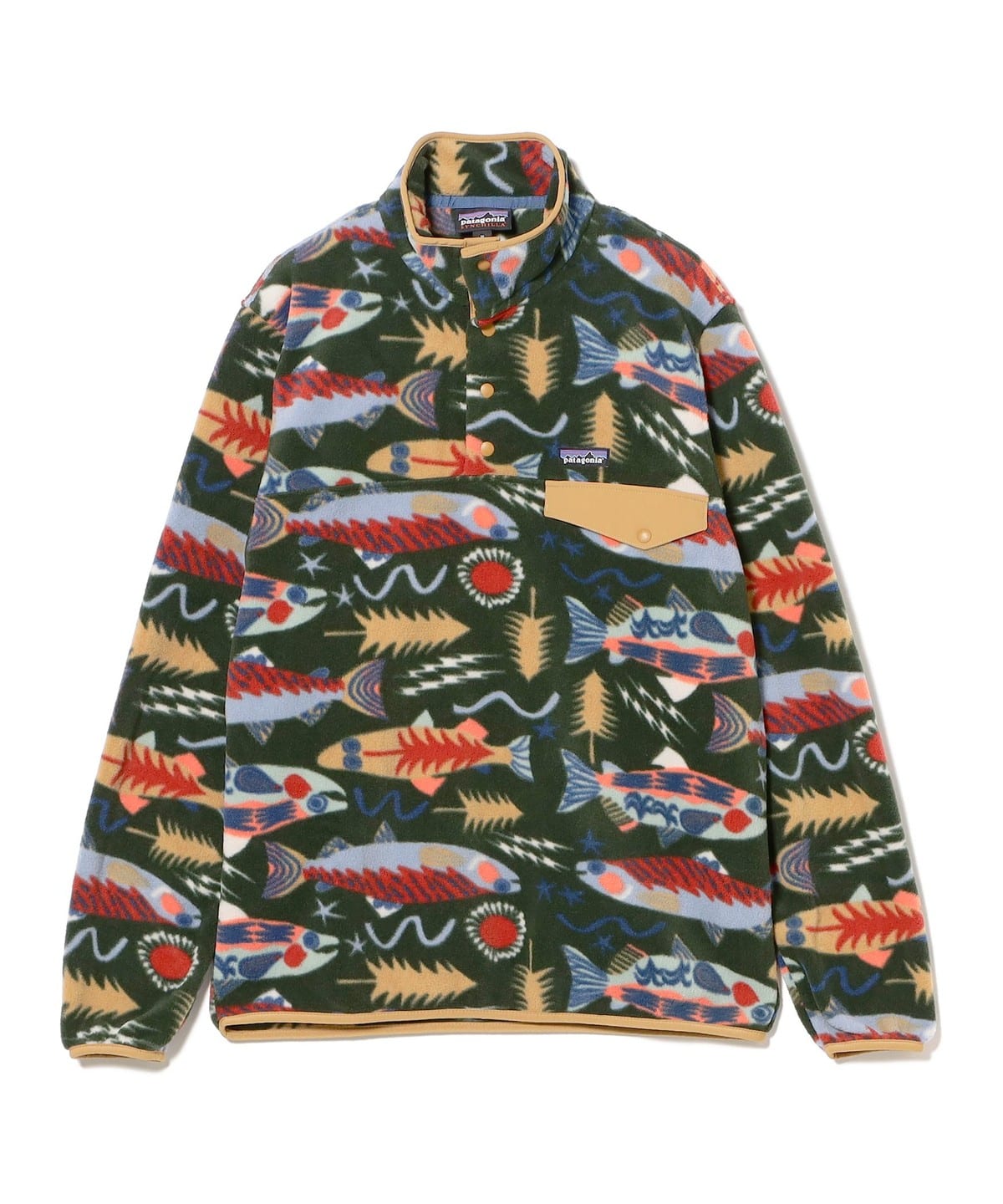 BEAMS BEAMS / Lightweight Synchilla Snap-T Pullover (blouson