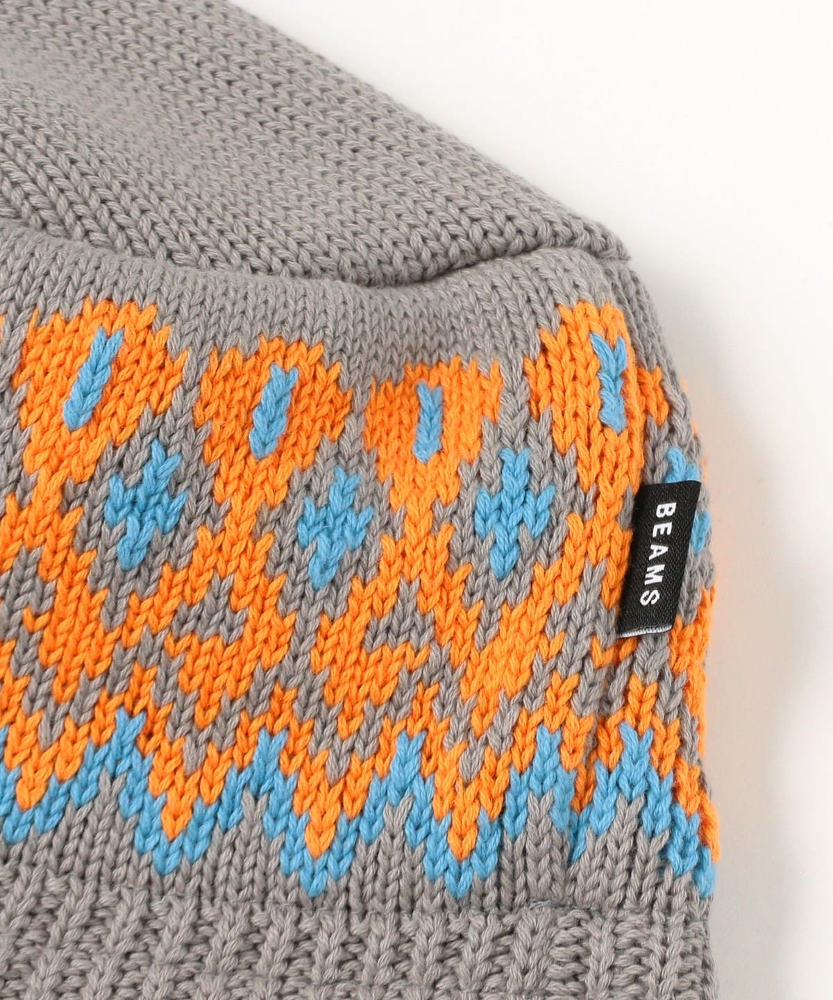 BEAMS（ビームス）ジャカード ニット バケットハット（帽子 ハット