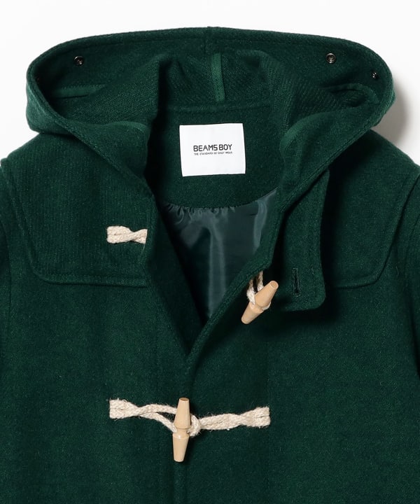 BEAMS BOY（ビームス ボーイ）モッサー ロング ダッフルコート 25FW