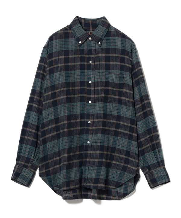 BEAMS PLUS（ビームス プラス）B.D. Classic-fit Indian flannel Plaid