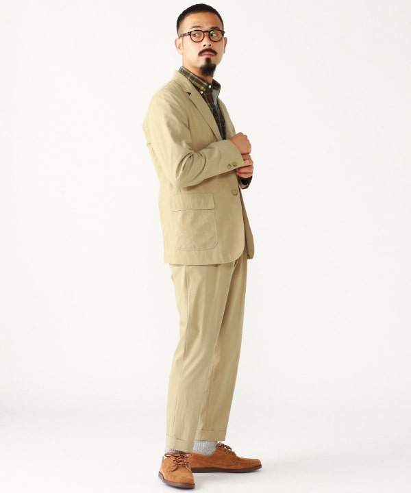 BEAMS PLUS 3B Travel Jacket Comfort Cloth (Jacket BEAMS PLUS