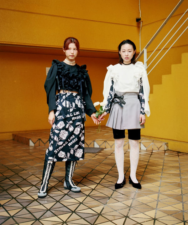 Ray BEAMS（レイ ビームス）【別注】MIYAO / フリル ブラウス（シャツ