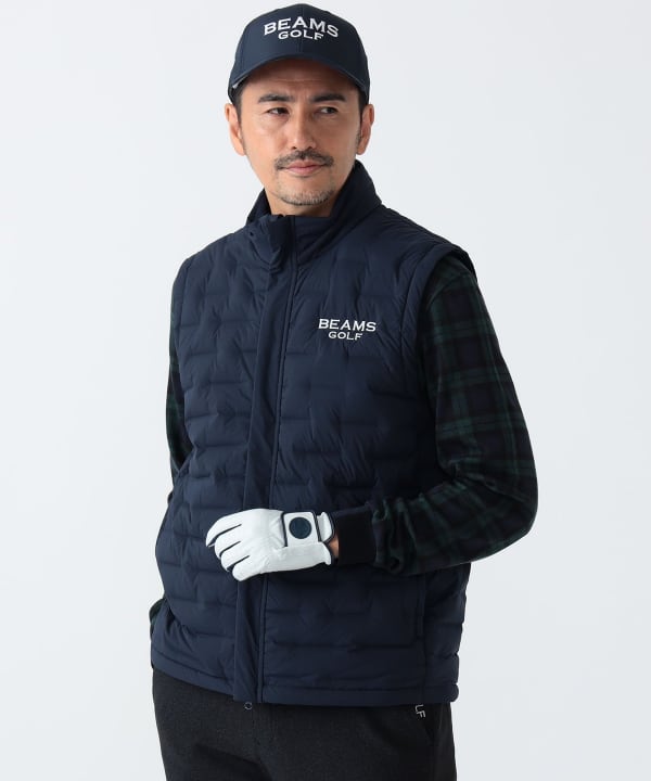 BEAMS GOLF（ビームス ゴルフ）PURPLE LABEL / 接結ダウンベスト