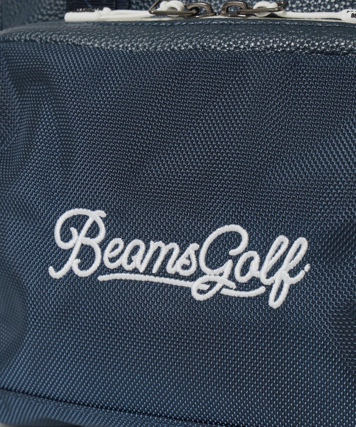 BEAMS GOLF（ビームス ゴルフ）スクリプトロゴ ネイビー カートバッグ