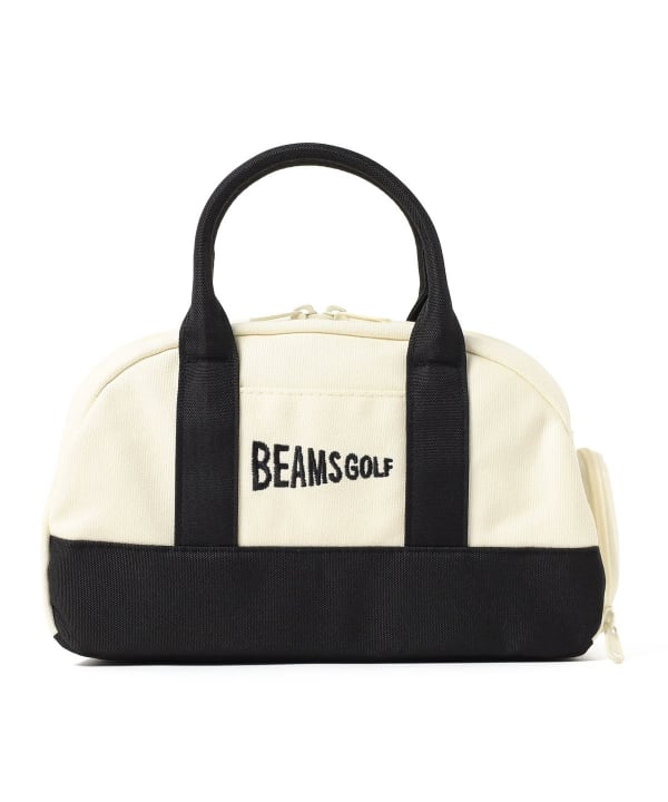 BEAMS GOLF（ビームス ゴルフ）ミニ キャンバス ボストンバッグ【保温