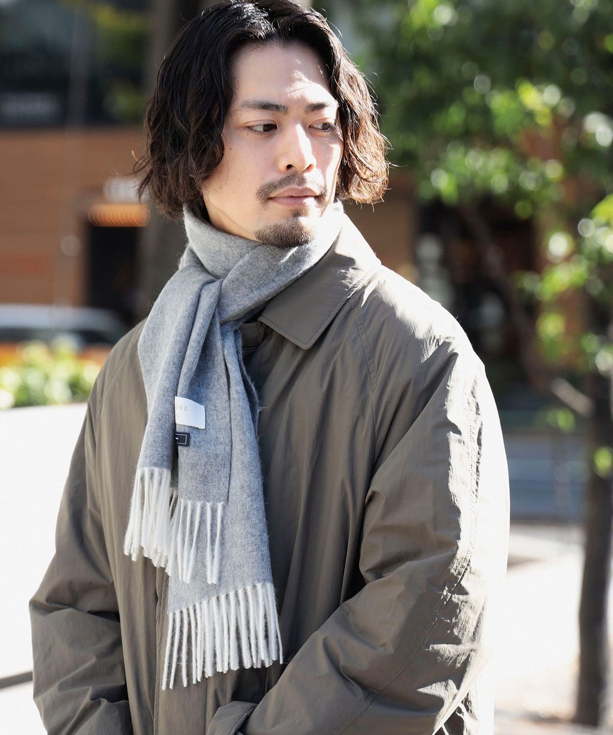 B:MING by BEAMS（ビーミング by ビームス）カシミヤ ダブルフェイス