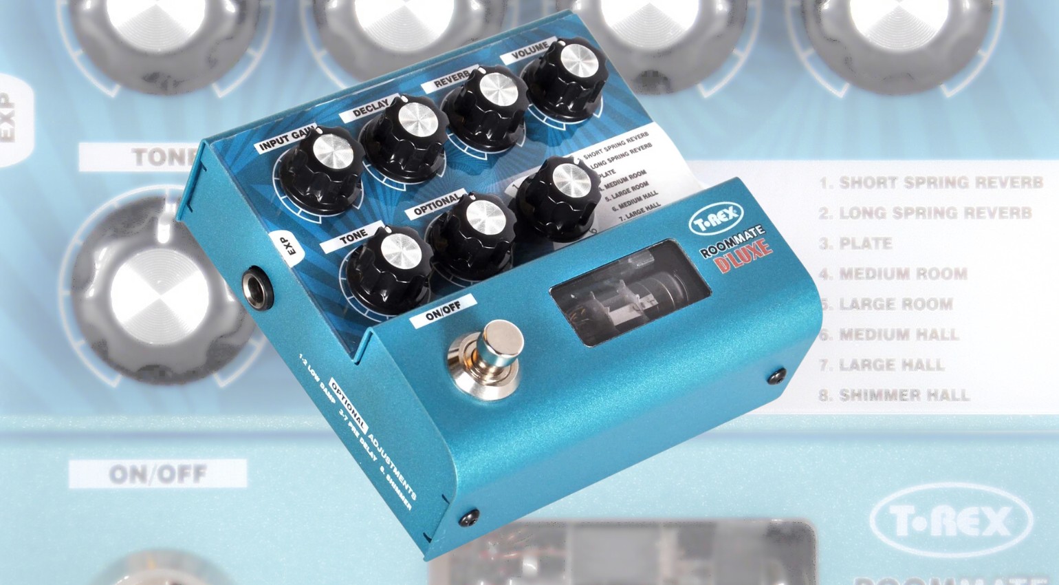 T-Rex Roommate D'Luxe: More Than Just a Reverb Pedal for Guitar