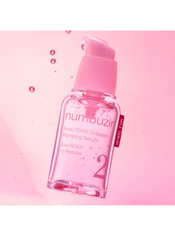 numbuzin 2番 ローズPDRNコラーゲンプランピングセラム[ch022