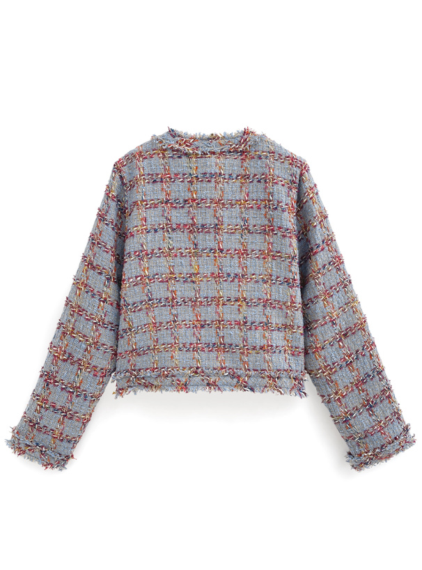 ラメツイードノーカラージャケット[gn357] | レディースファッション