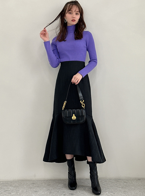 ツイードマーメイドスカート[gc158] | レディースファッション通販の