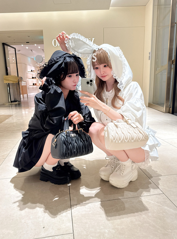 うさ耳レースフリルジップパーカー[gc305] | レディースファッション