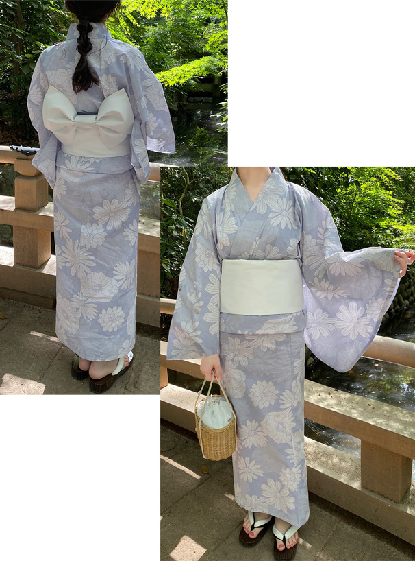 花柄浴衣セット[gi1414] | レディースファッション通販のグレイル(GRL