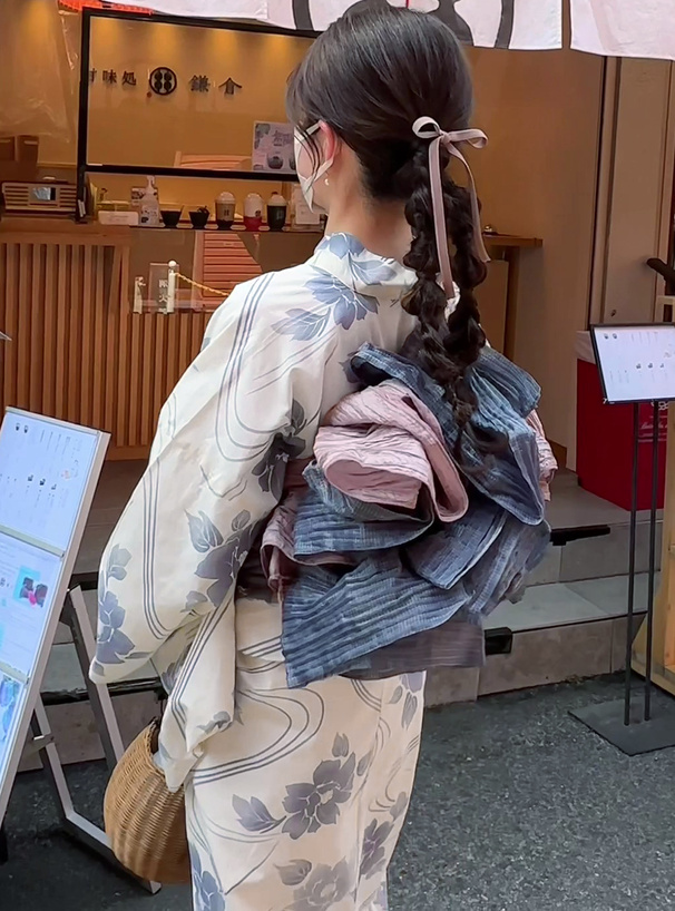 ぼかし花柄浴衣セット[gi1416] | レディースファッション通販の